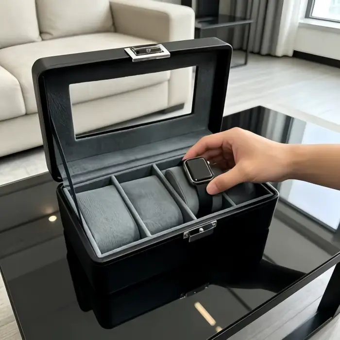 Organisateur de rangement pour montres de collection