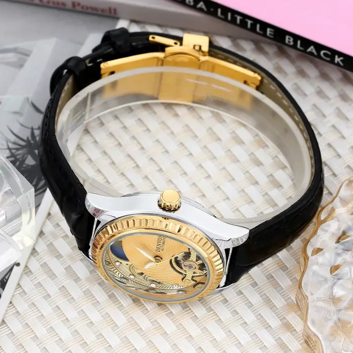 Montre mécanique automatique avec boîtier en acier de 40