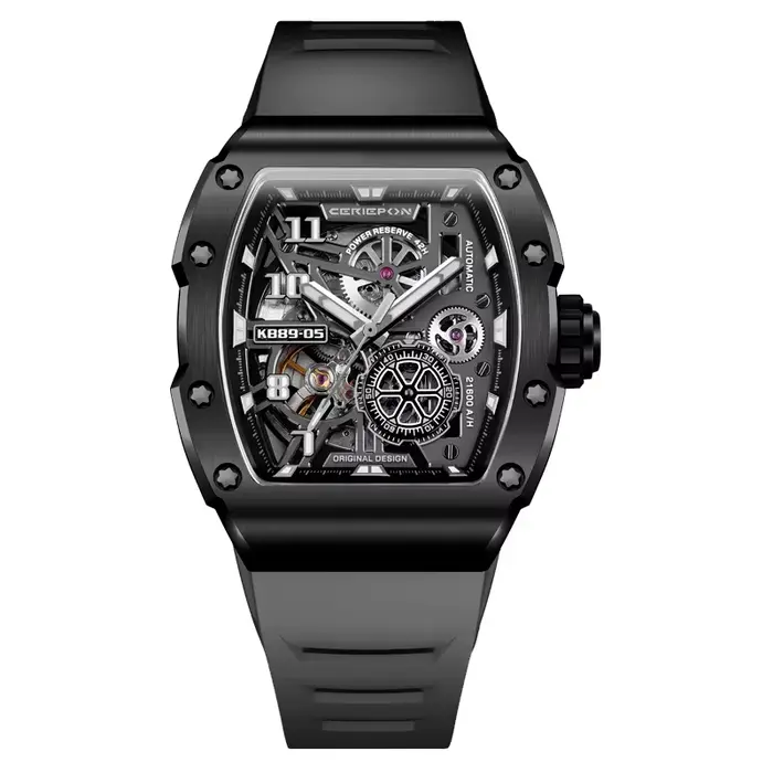 Montre homme sur mesure, montres automatiques de luxe pour homme, montre mécanique haut de gamme en 