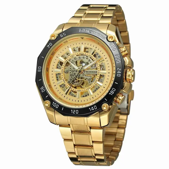 Montre mécanique automatique de luxe pour hommes