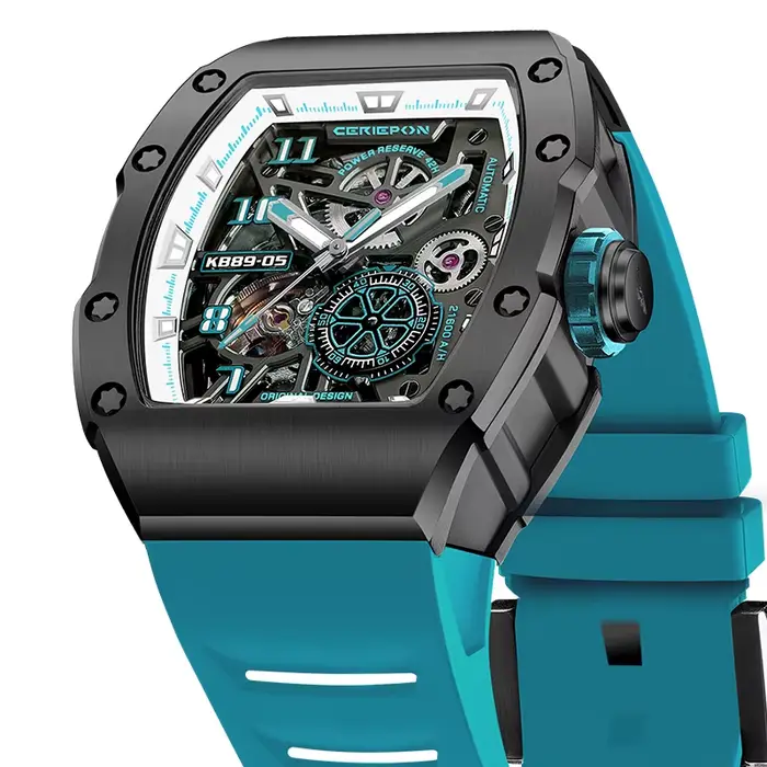 2025 mode hommes montre mécanique montres automatiques Graffiti cadran Auto Pagani Designs Styles montre-bracelet en acier Relogio Masculino