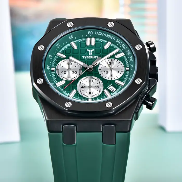 2025 nouvelles montres pour hommes TYBERLEY montre à Quartz de luxe de marque supérieure