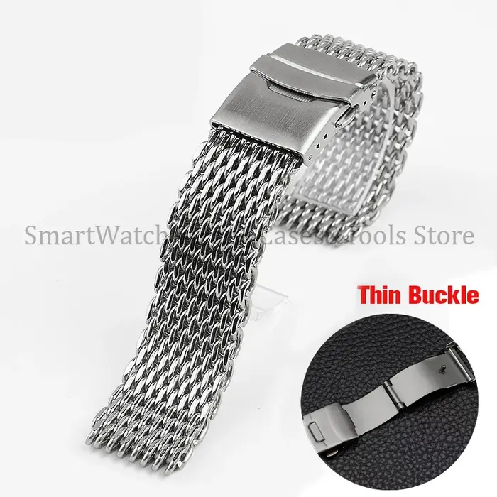 Cool Shark – Bracelet de montre de plongée pour Seiko 5