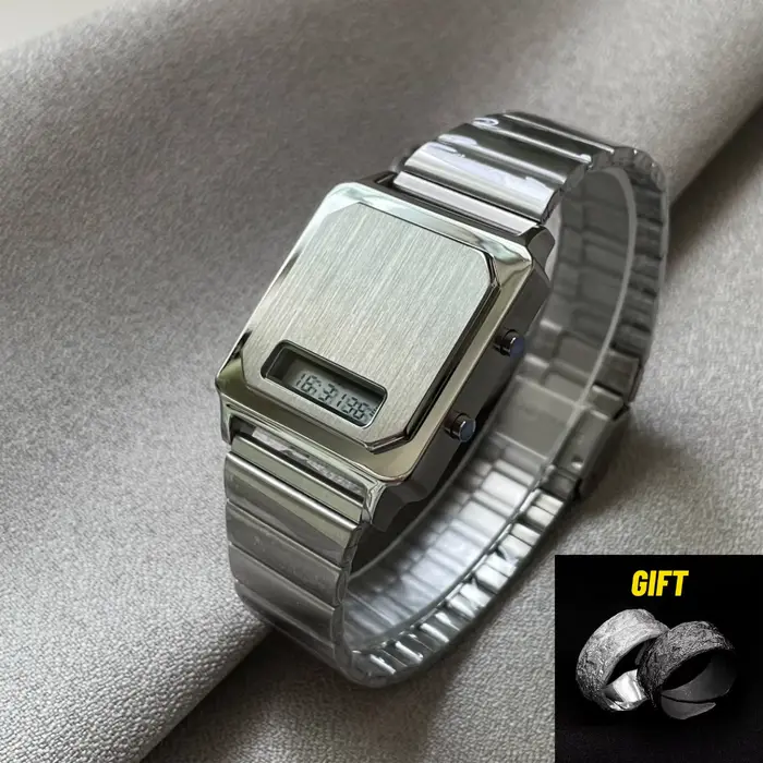 Montre électronique carrée CILOA pour homme