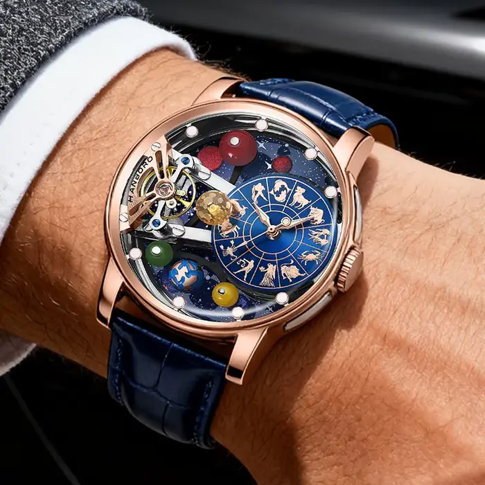Montre automatique HANBORO pour homme