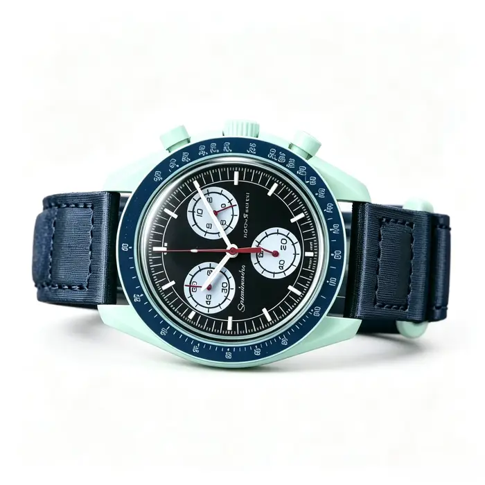 Nouvelle Montre Chronographe à Cadran Céleste 2026 Unisexe avec Aiguilles Lumineuses Lune et Mercure pour Hommes et Femmes