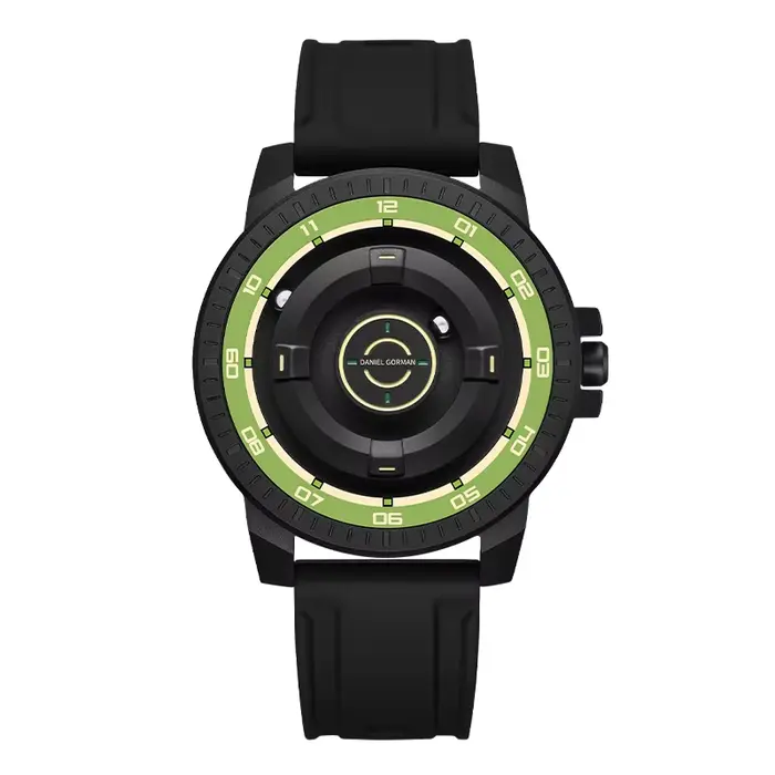 Montre à quartz DANIEL GORMAN Green Planet Design pour homme