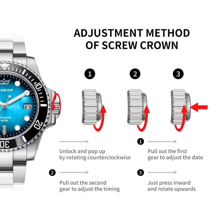 Nouvelles montres mécaniques automatiques pour hommes 2026