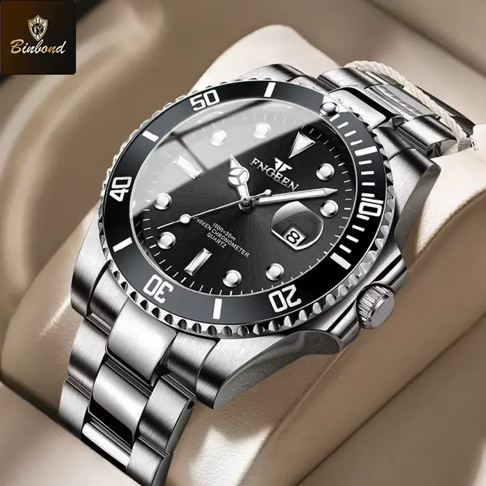 FNGEEN Top marque de luxe mode plongeur montre hommes 30 M étanche Date horloge Sport montres