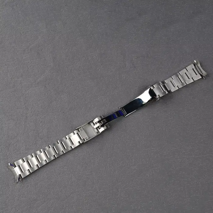 Pour Seiko Presage SRPB41 43 45 47 Cocktail Time-Rolamy 20mm bracelet de montre en acier inoxydable poli argent avec fermoir huître