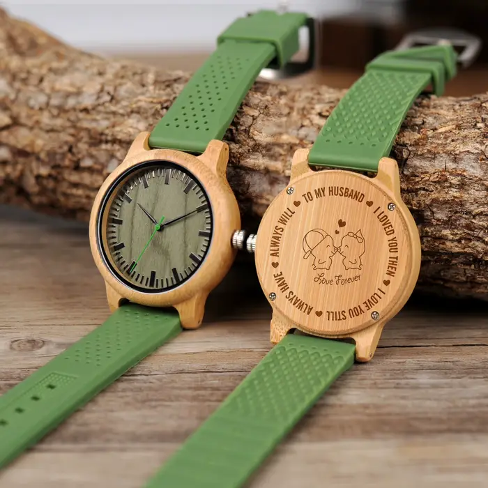Montre créative avec design et logo personnels