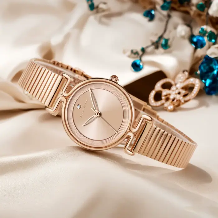 Hannah Martin Top marque originale montre pour femme 29mm Mini cadran or Rose luxe mode japonais mouvement à Quartz