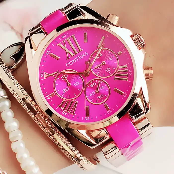 Nouvelle montre femmes en acier inoxydable montres en céramique dames