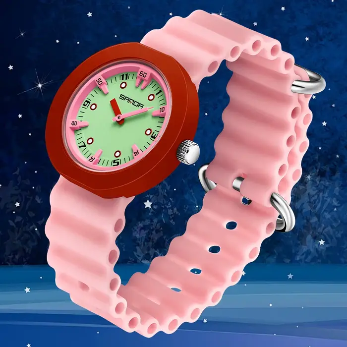 Montre à Quartz de luxe pour hommes et femmes