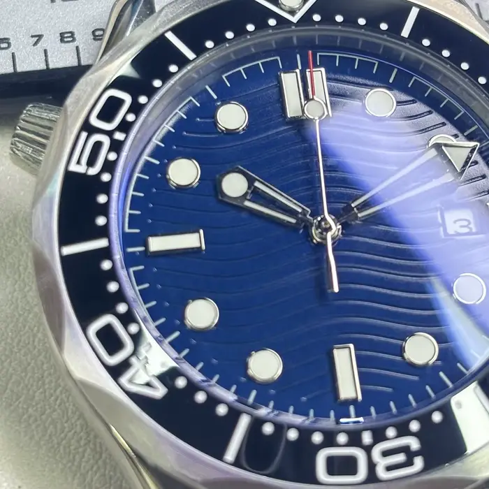 Montre mécanique automatique HUAYRA édition limitée Miyota 8215/ST1612 pour homme avec cadran bleu et résistance à l'eau 5 bars occasions spéciales