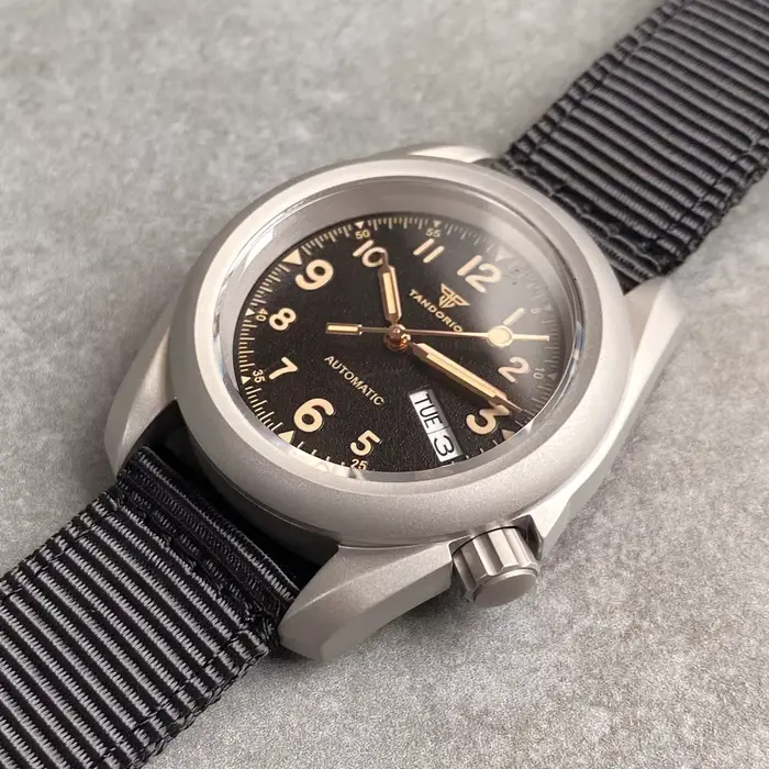 Tandorio – montre militaire Vintage pour hommes