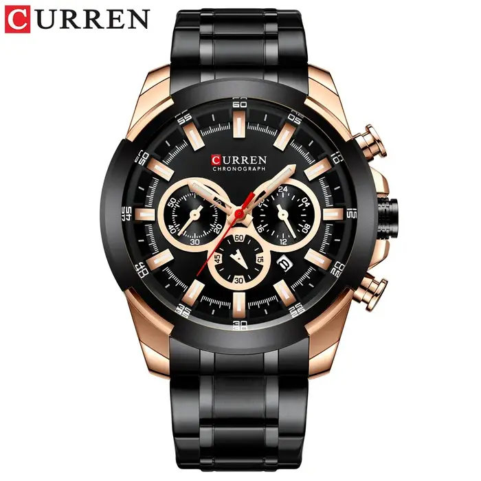 CURREN montre à Quartz pour hommes Top marque de luxe mode affaires montres en acier étanche homme Sport montre-bracelet Relogio Masculino