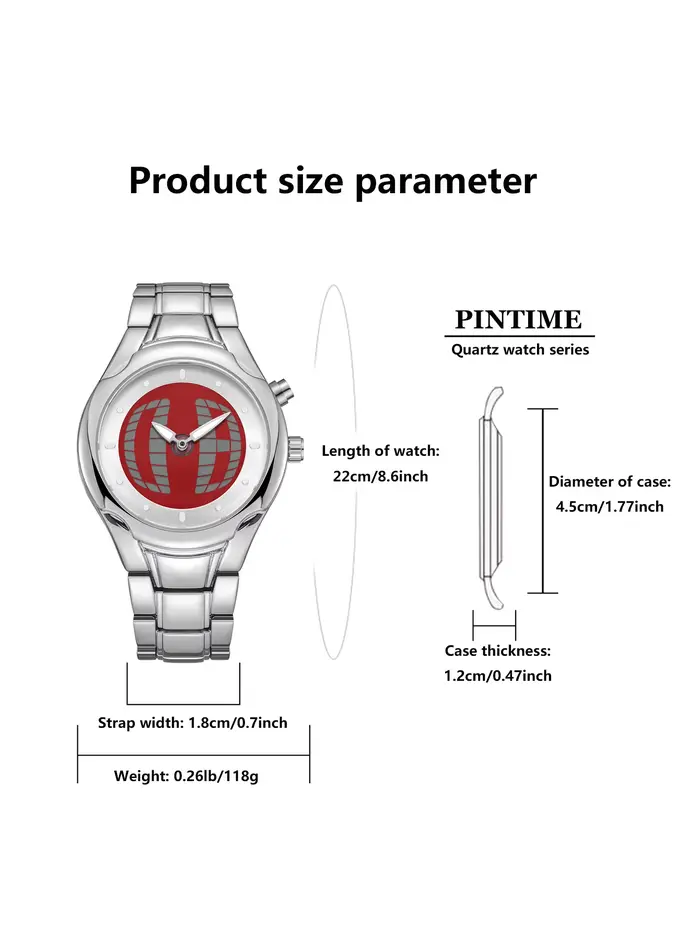 Montre à quartz pour homme