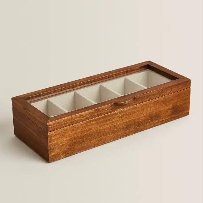 Boîtier de montre en bois personnalisé