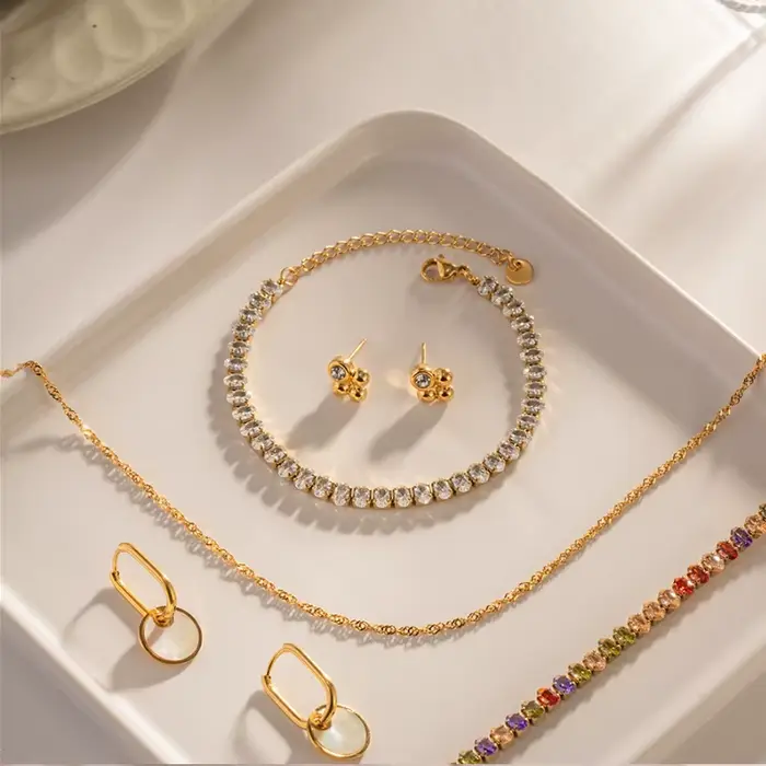 JOElegant-Bracelet doré pour femme