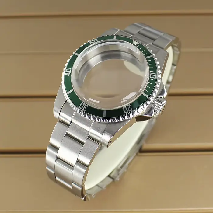 Boîtier de montre vintage en argent de 38 mm