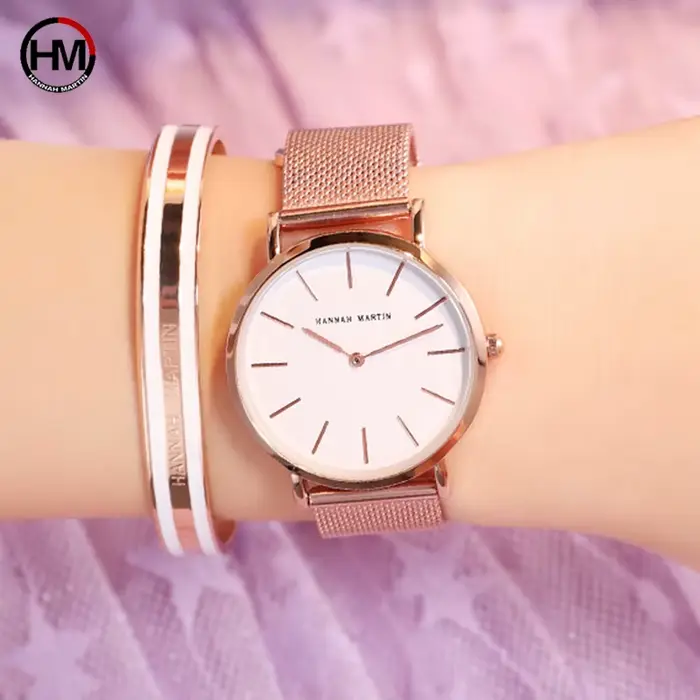 Hannah Martin-Montre Japonaise à Quartz pour Femme