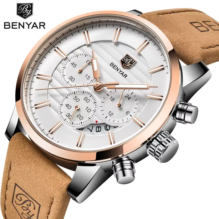 Montre-bracelet à quartz pour homme