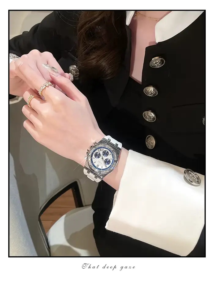 Ciloa – montre à grand cadran pour femme