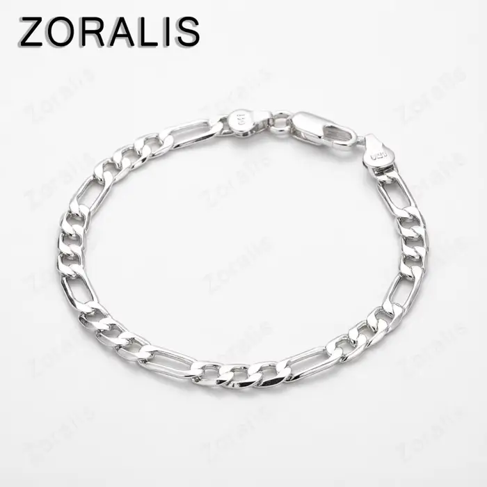 Bracelet en or 18 carats, chaîne de 6mm, joli cadeau de mariage, solide, pour hommes et femmes, bijo