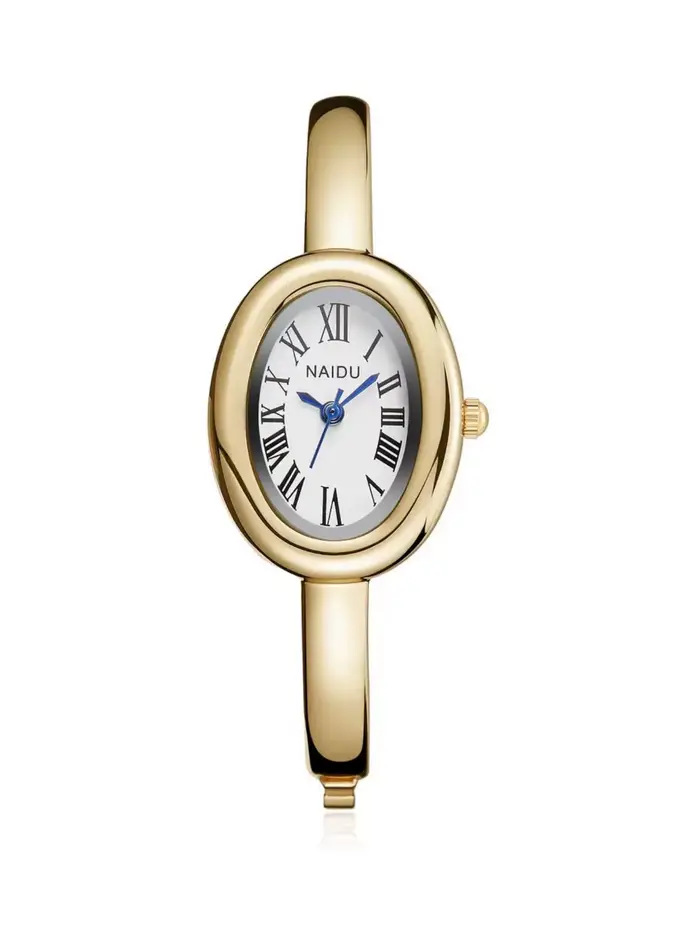 Montre pour femme décontractée, polyvalente, simple et élégante avec affichage à l'heure romaine