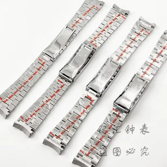 Bracelet présidentiel solide en argent
