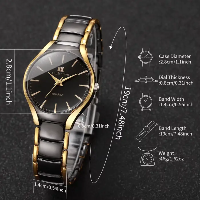 Mode femmes montres de luxe en acier inoxydable bande montre à Quartz pour dames horloge Reloj Mujer (sans boîte)
