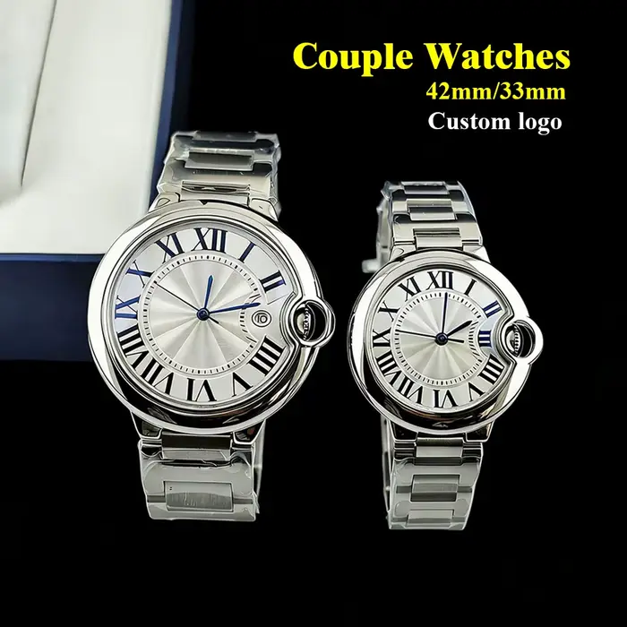 Montre de couple Blue Balloon Fashion NH05