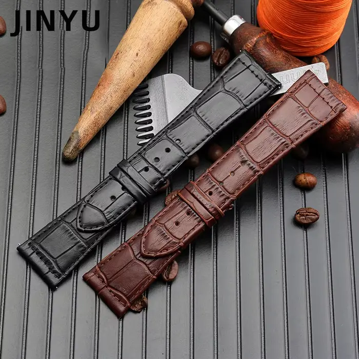 For Franck Muller cowhide WatchBand FM Watch Men Women 22 26 30mm
