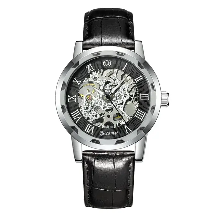 Montre mécanique de mode pour homme