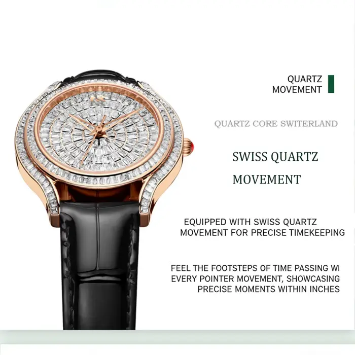 Montre mécanique automatique ronde RUIXINE pour femme