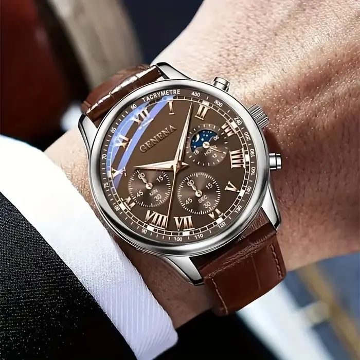 Montres d'affaires de luxe pour hommes