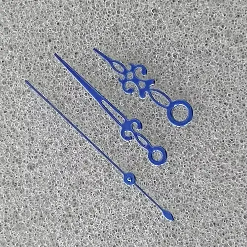 Aiguilles de montre en forme de flocon de neige or Rose bleu argent NH35 aiguilles de montre pour ja