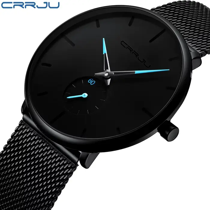 CRRJU montre homme Montre à quartz pour hommes