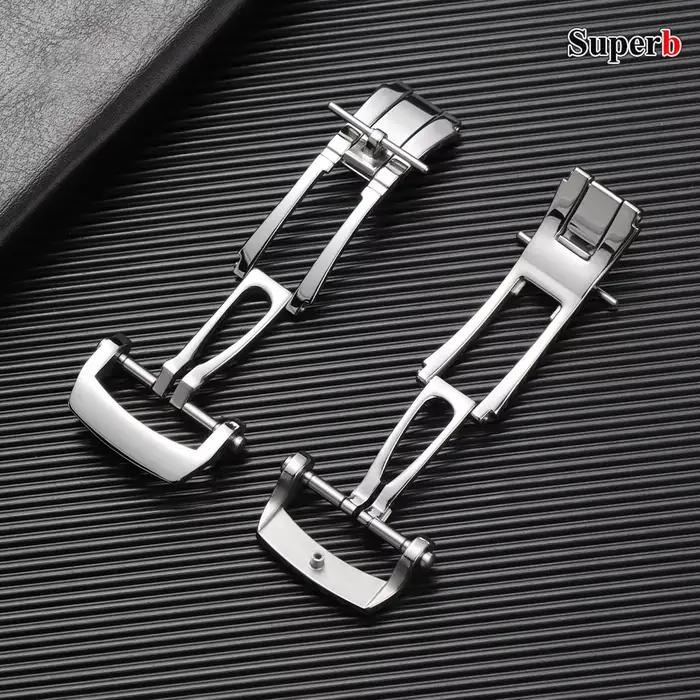 Bracelet de montre de 20 mm en acier inoxydable avec boucle déployante à ressort pour montre Blancpain ajustement parfait pour femmes et hommes pour toutes les occasions