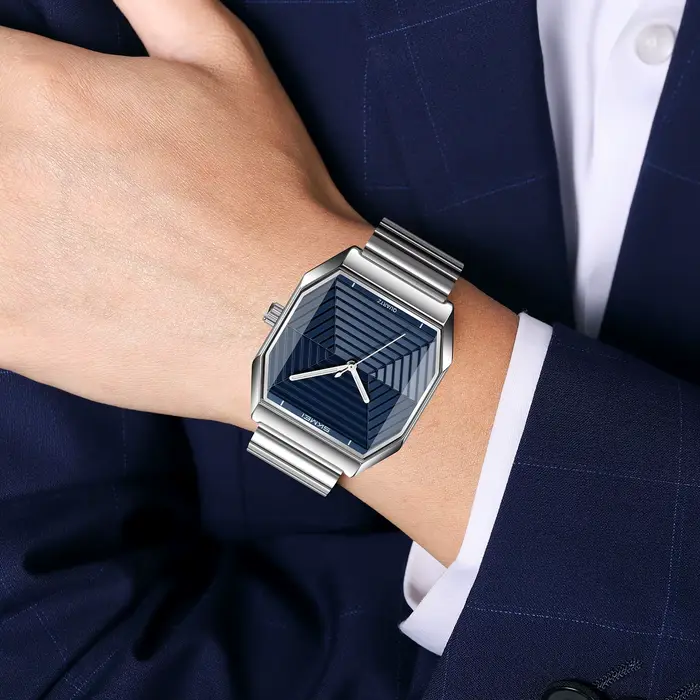 Montre-bracelet à quartz vintage SKMEI 9393 pour homme