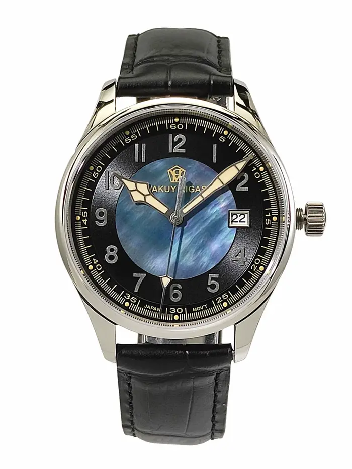 Vakuy – montre de pilote mécanique automatique pour hommes, 40MM, mouvement NH35, cadran en nacre, cristal saphir, étanche à 100M