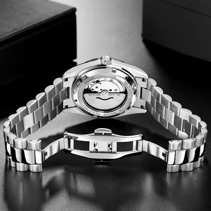 Cadisen-Montre mécanique automatique pour homme