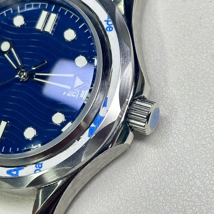 Montre mécanique automatique HUAYRA édition limitée Miyota 8215/ST1612 pour homme avec cadran bleu et résistance à l'eau 5 bars occasions spéciales