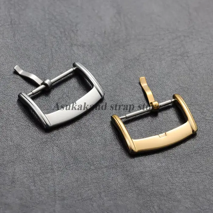 1 pièce Boucle de montre universelle en métal argenté