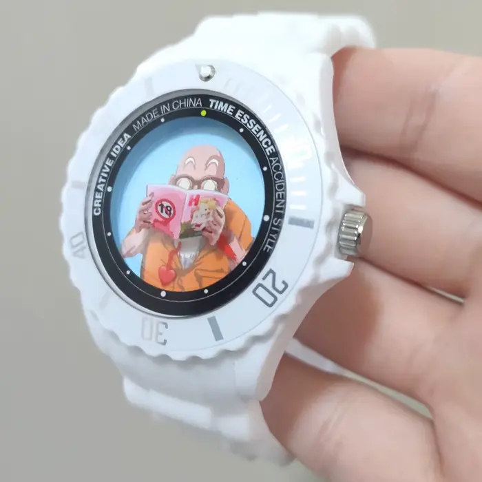 Montre à quartz avec personnages de bandes dessinées