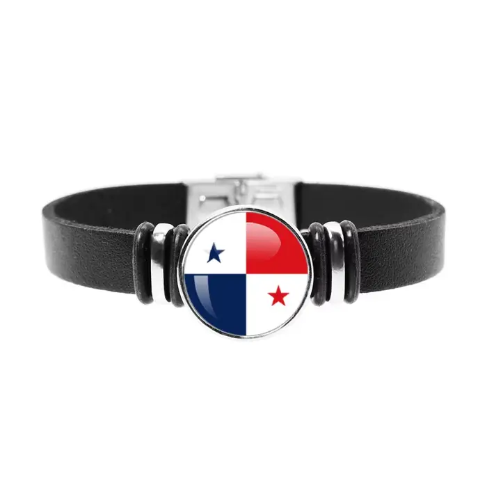 Bracelet drapeau National Espagne Cabo Verde Sénégal français Norvège Argentine Algérie Bracelet de 