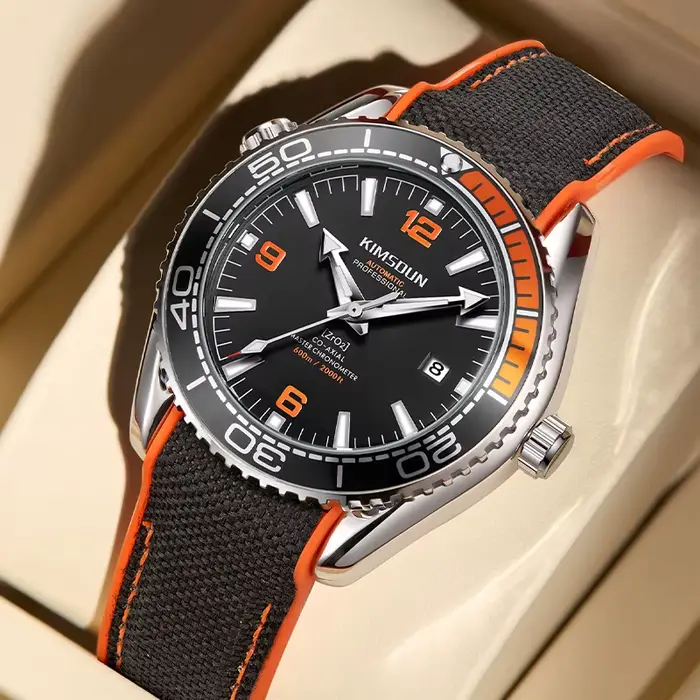 Montre à quartz haut de gamme 2027 avec éclairage nocturne