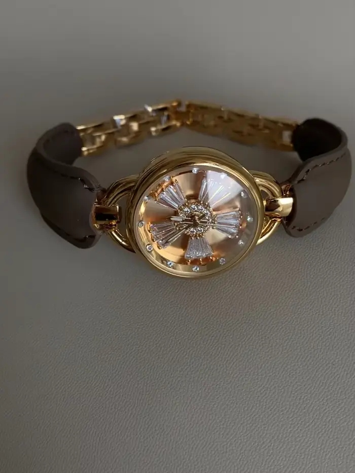 Montre Vintage noire multi-styles pour femme
