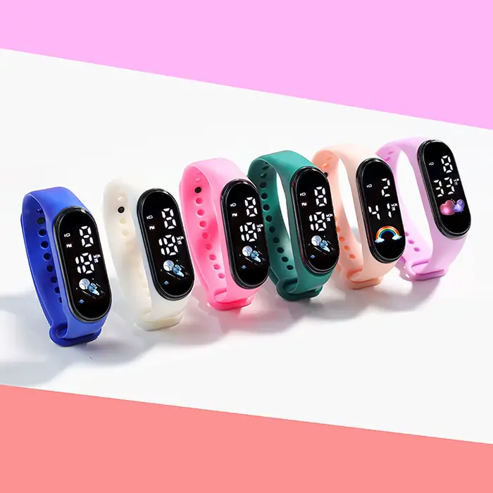 Kawaii montre intelligente pour enfants mode en plein air étanche sport